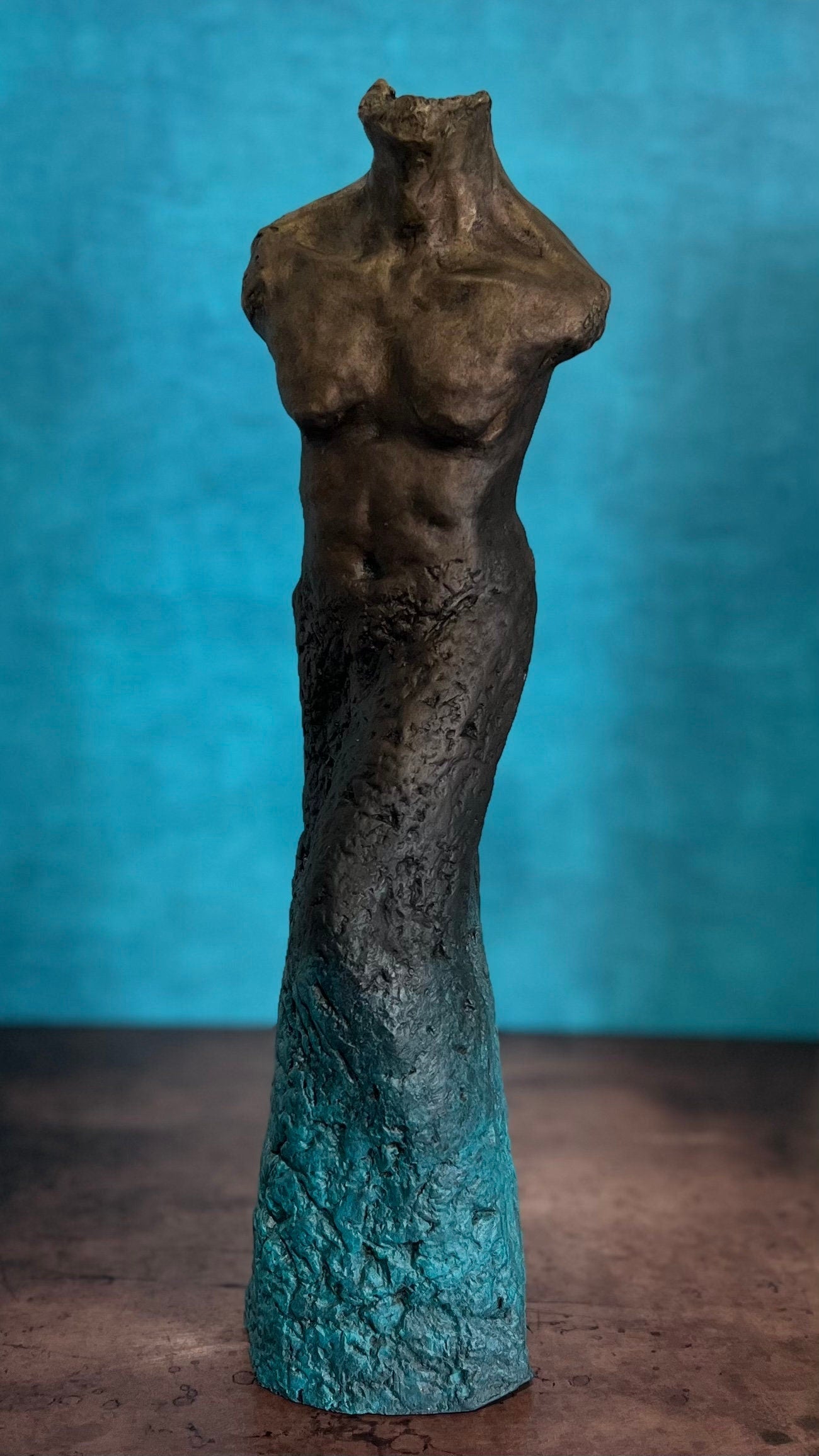 Emerging Bronze Cold Cast Sculpture