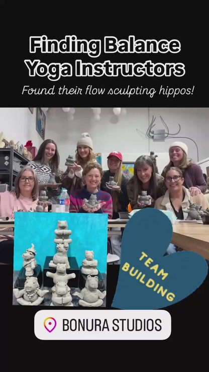 Sculpt a House Hippo (Pick Your Day/Time)