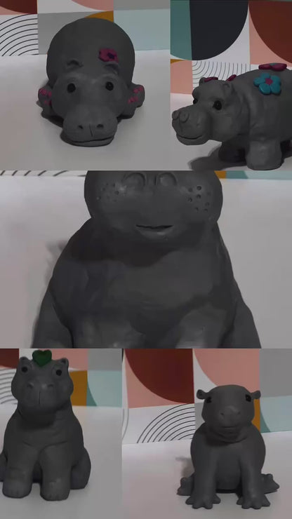 Sculpt a House Hippo (Pick Your Day/Time)