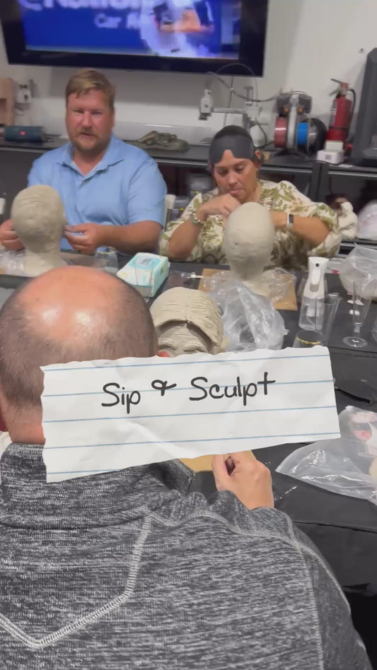 Sip & Sculpt Date Night – Sculpting Heads - Friday, April 24 | 6:30–8:30 PM