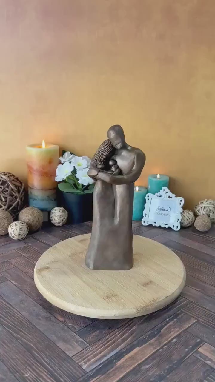 Custom Remembrance Sculpture, Angel Babies, Rainbow Baby