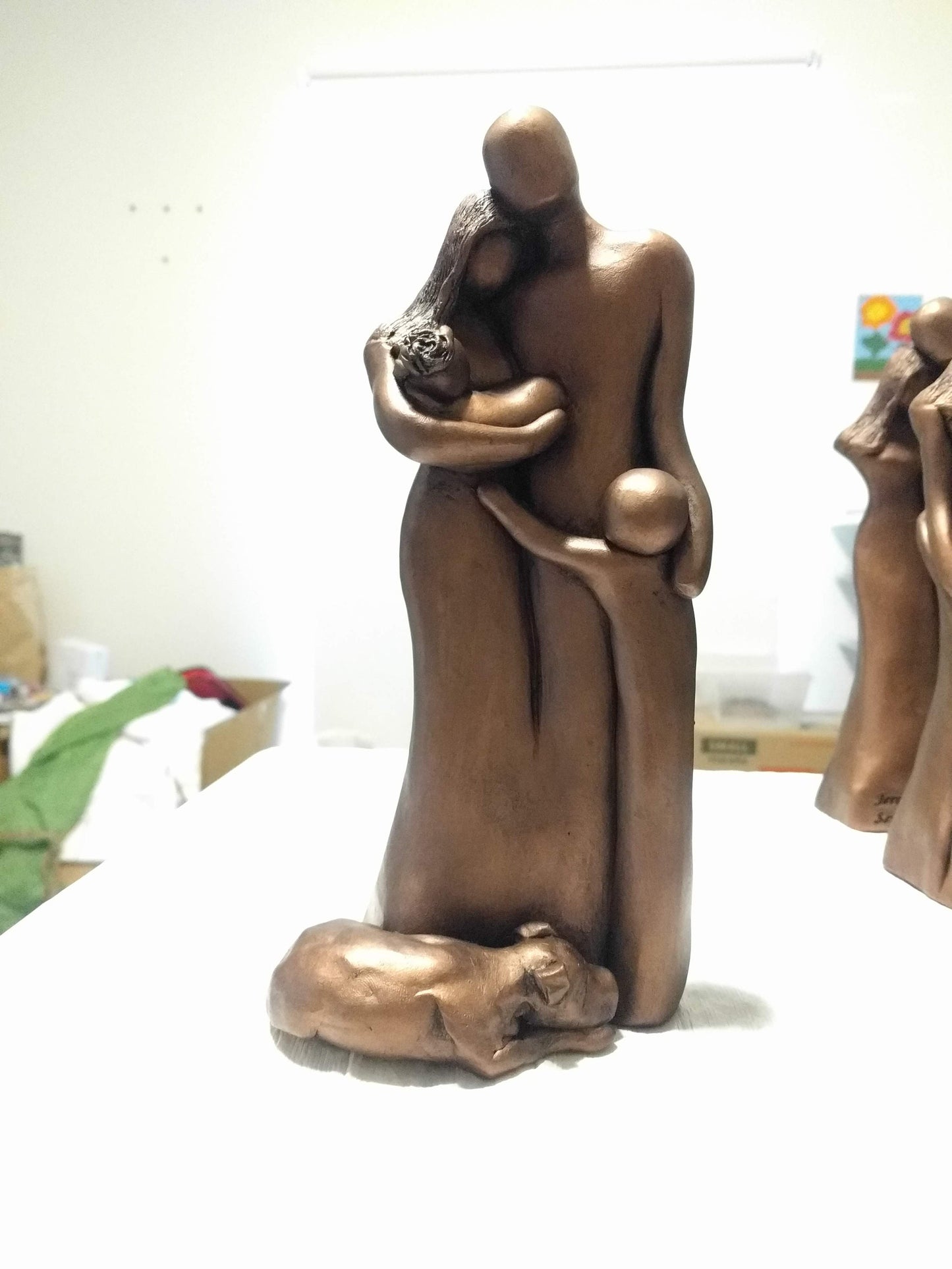 Custom Remembrance Sculpture, Angel Babies, Rainbow Baby
