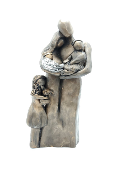 Custom Remembrance Sculpture, Angel Babies, Rainbow Baby