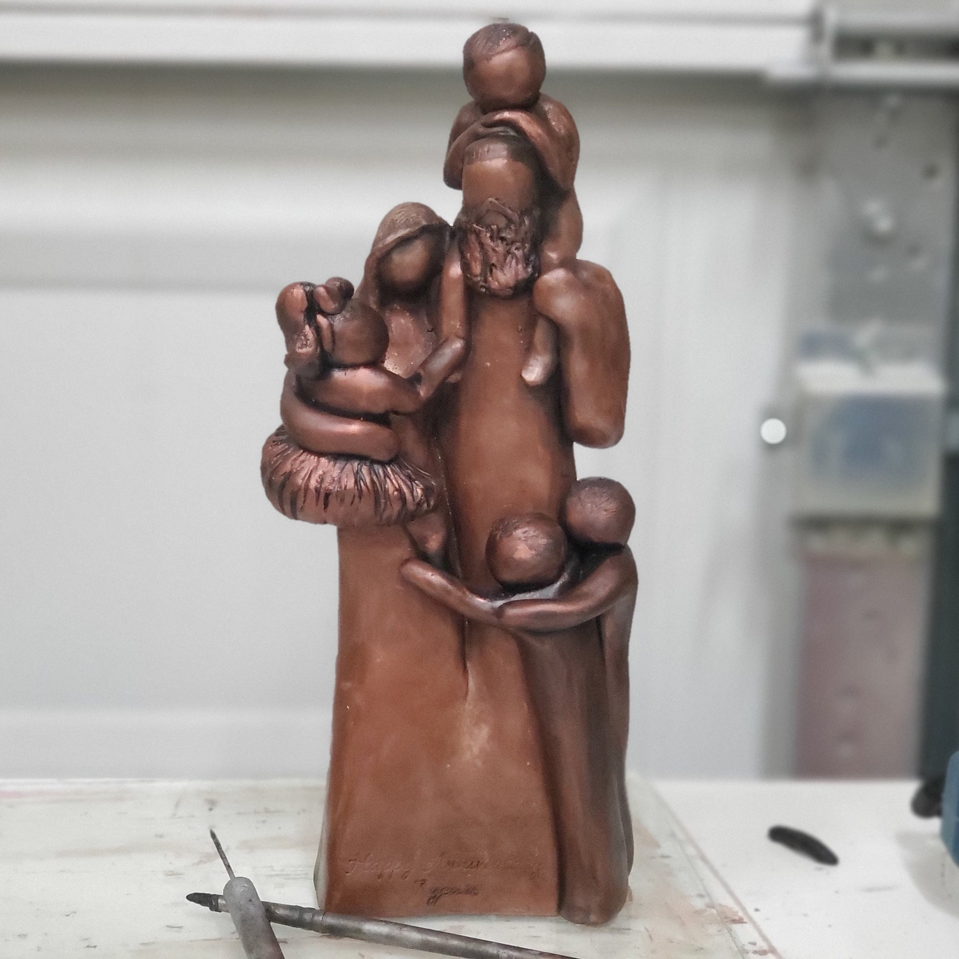 Custom Design Family Sculpture