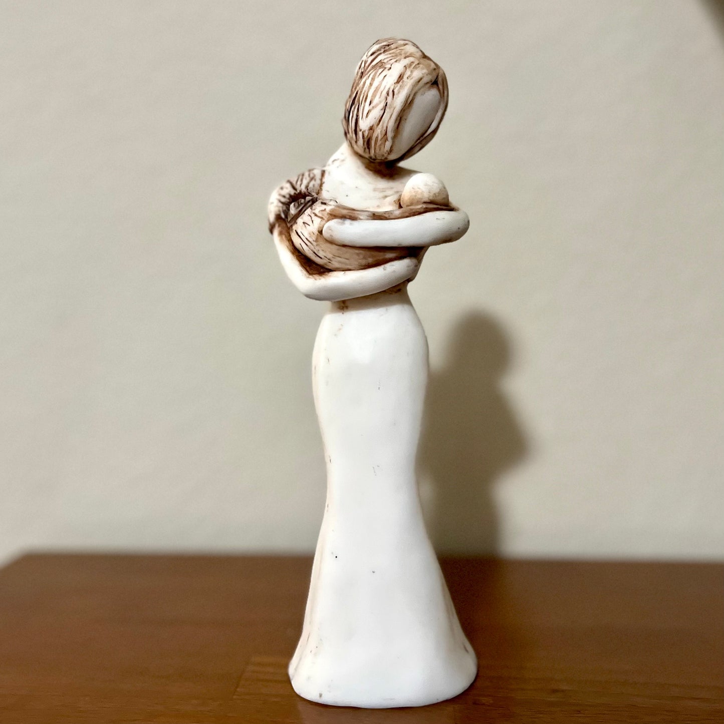 Love At First Sight Sculpture Of A Babywearing Mom