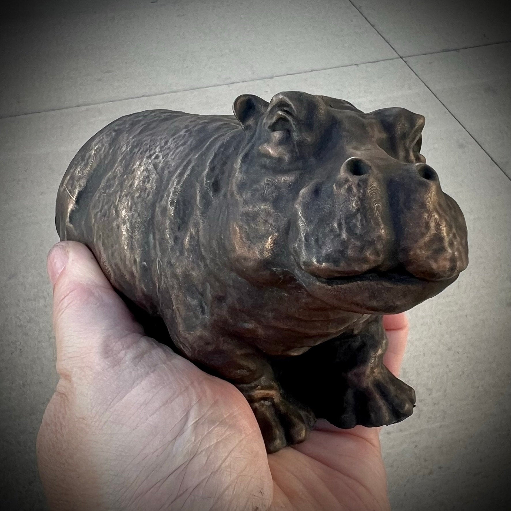 Hippo Sculpture